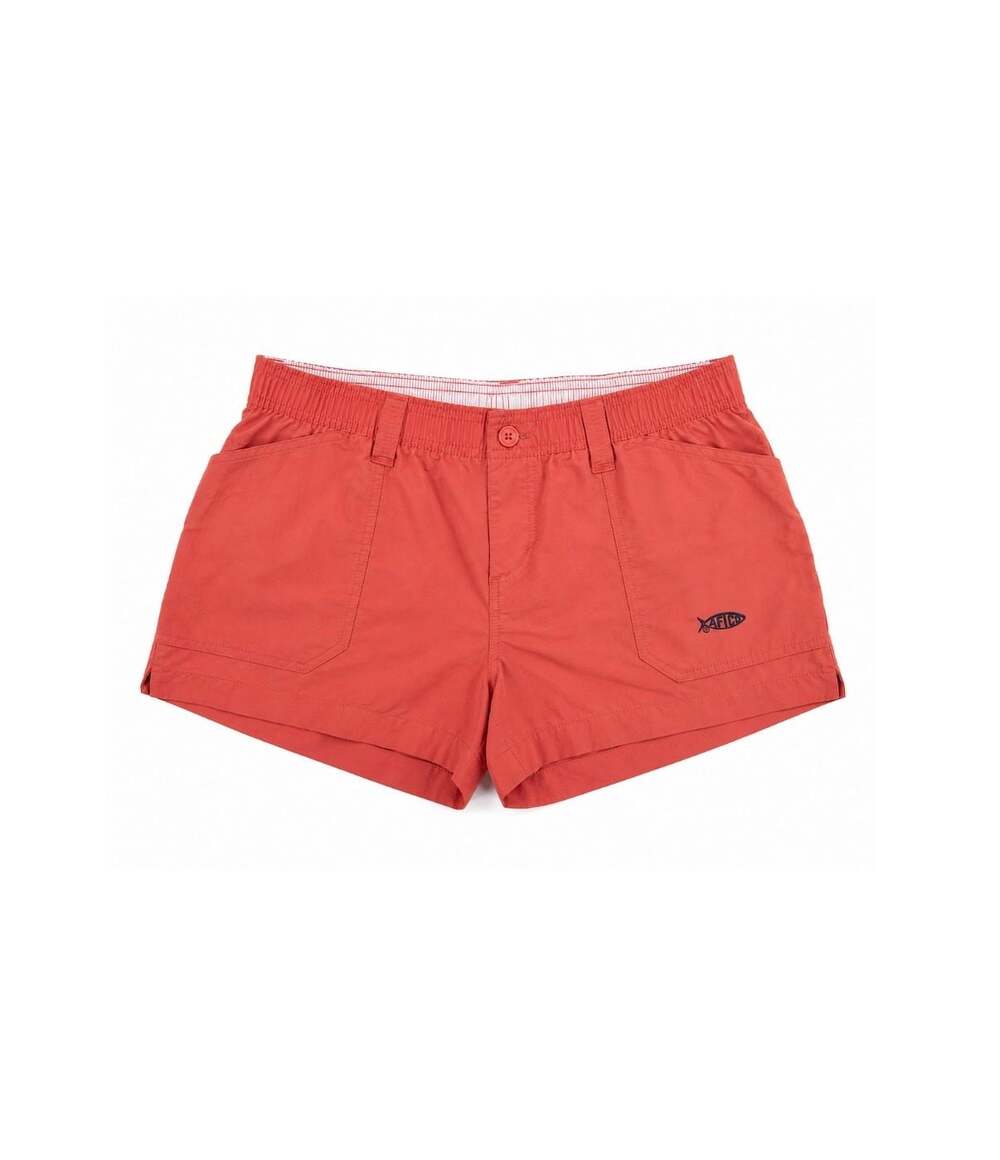 Aftco Women's Original Fishing Short Size 8 Coral Outdoor Shorts